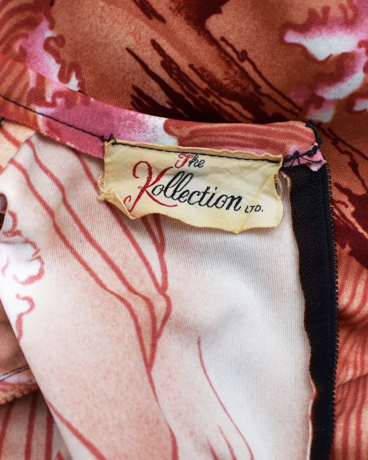 close up of the tag which says The Kollection