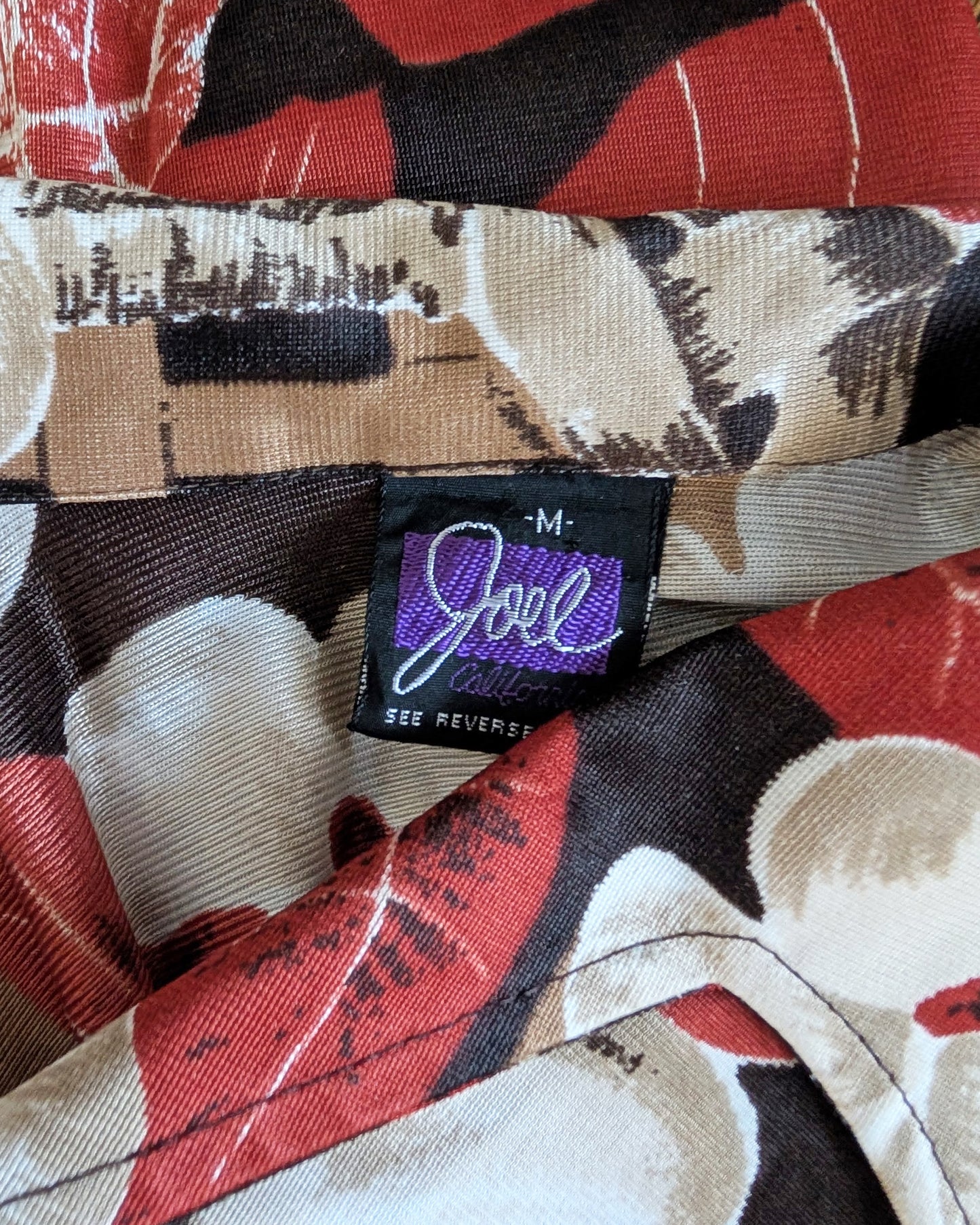 close up of the tag which says Joel California