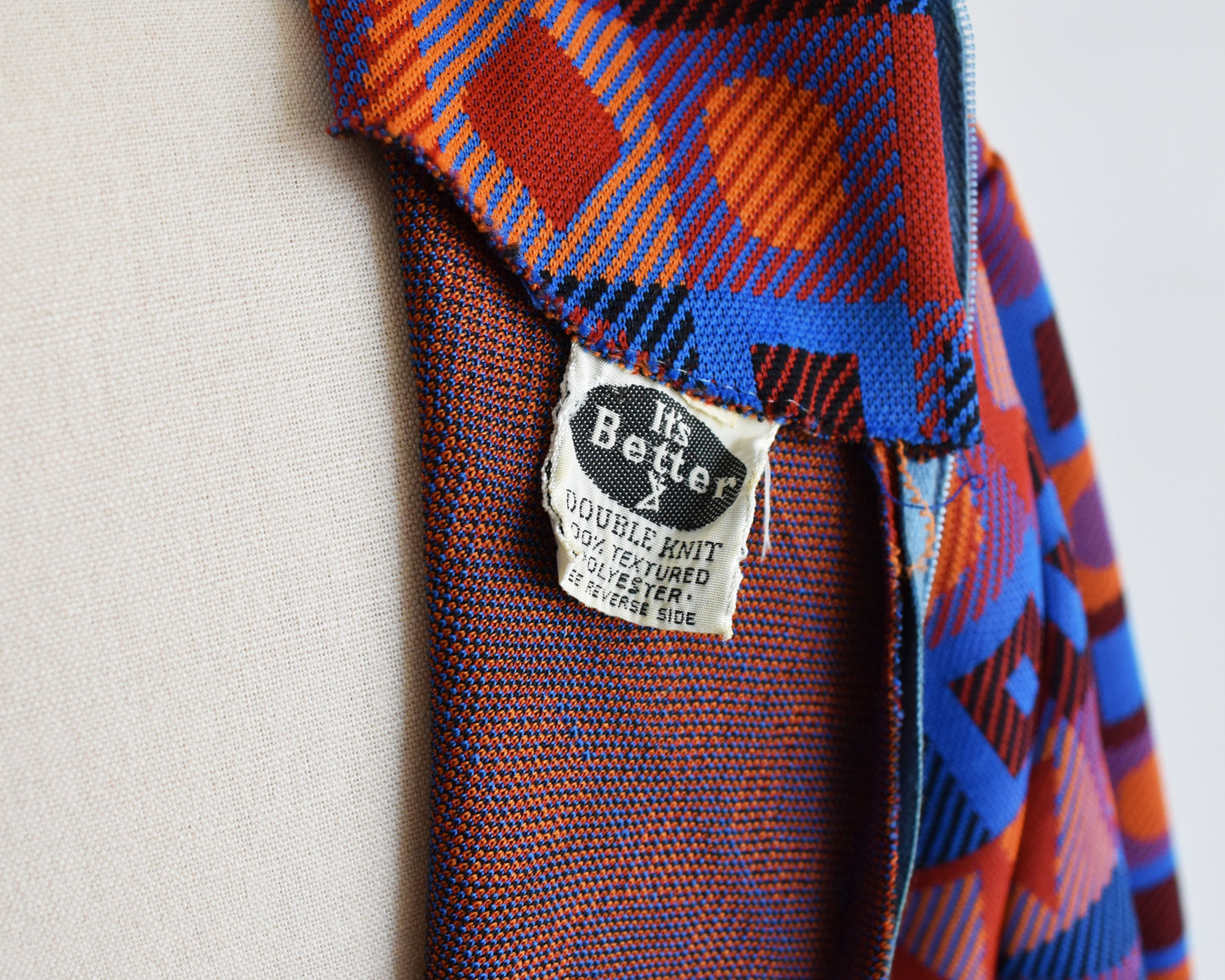 Close up of the tag that says It's Better