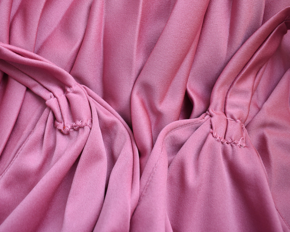 Inside of the straps which show stitching
