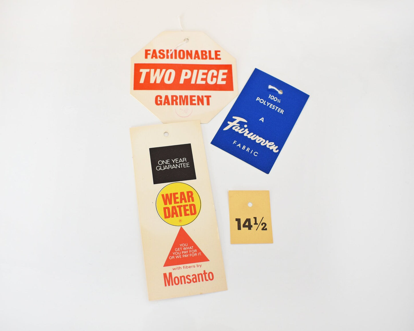 tags that were attached to the set