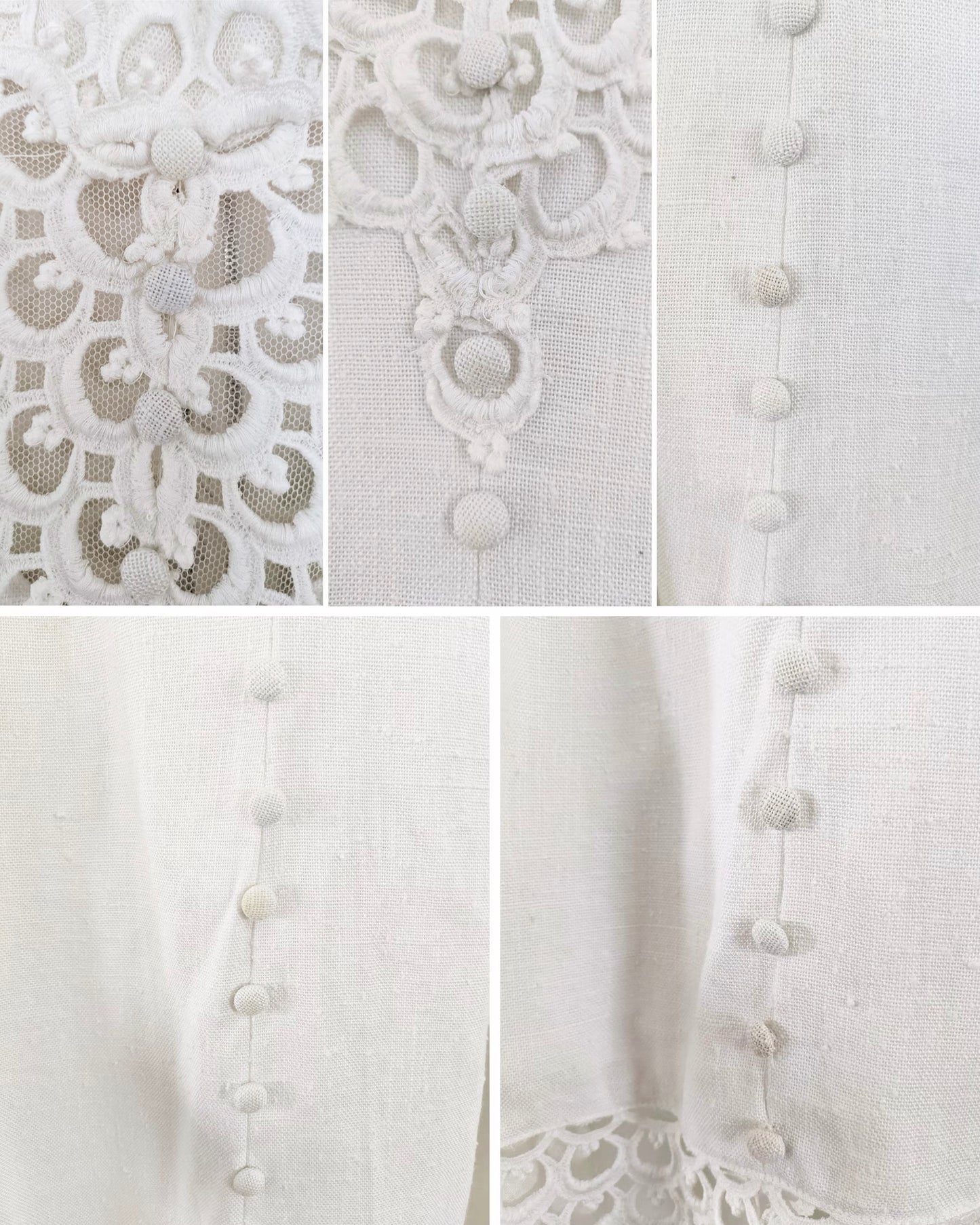 close up of buttons, which some are darker or yellow then others