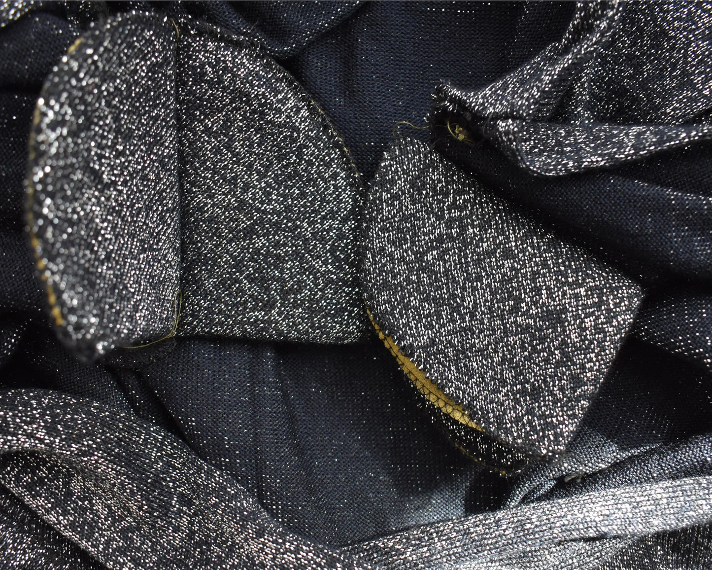 Close up of the shoulder pads