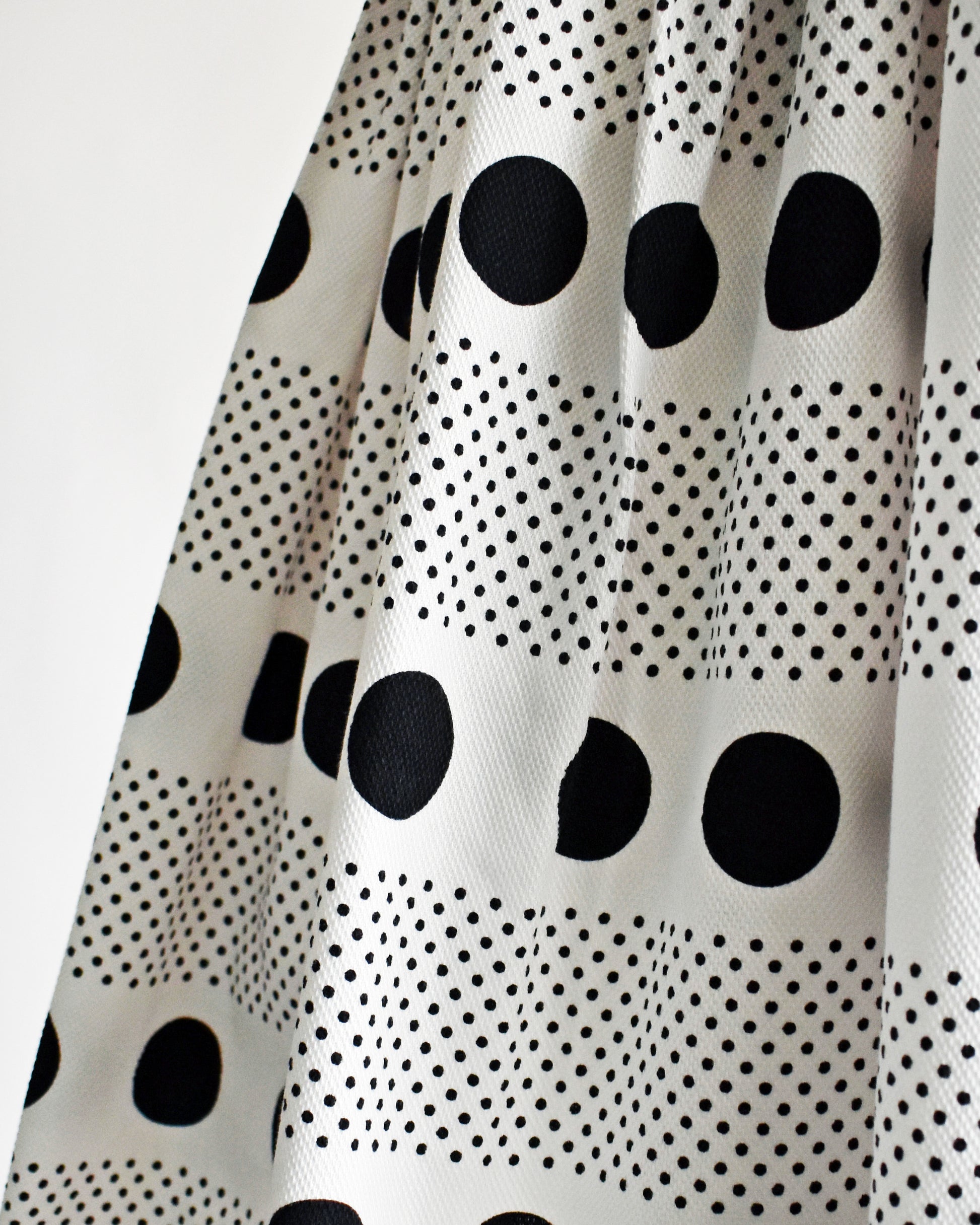 Vintage 1960s Black & White Polka Dot Dress | small medium Rust Belt Threads Vintage 1960s Black & White Polka Dot Dress | small medium Rust Belt Threads