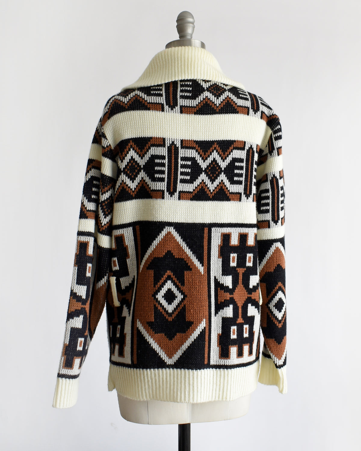 Vintage 1970s Southwestern Cardigan | small to medium