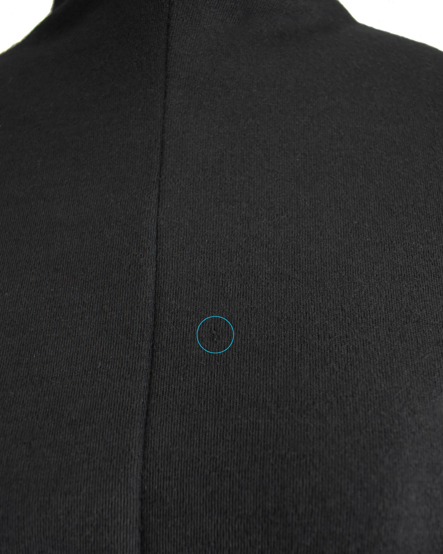 close up of the small pull on the bodice