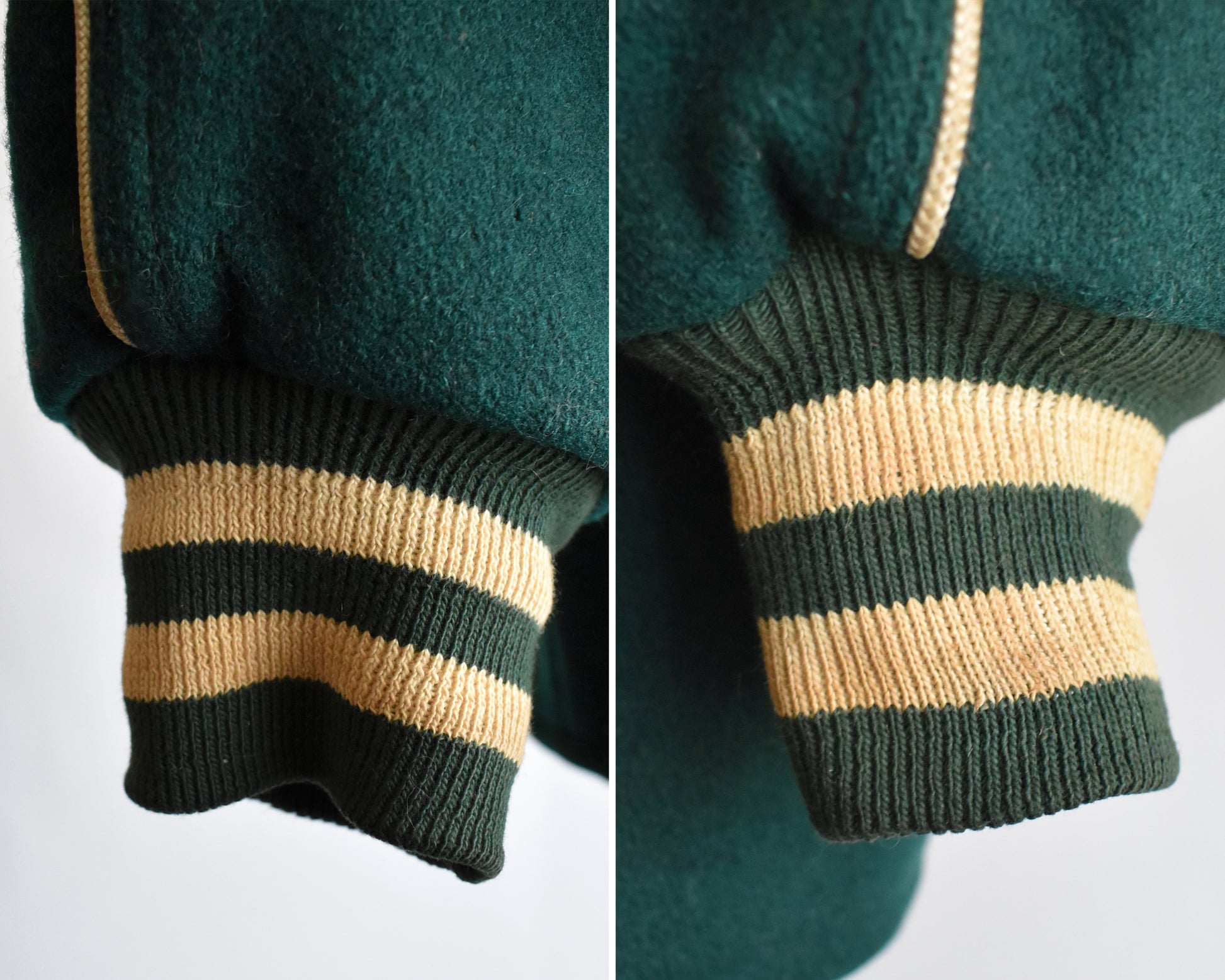 side by side view of the cuffs